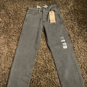 NEW Levi's Women's High-Rise Wedgie Straight Cropped Jeans - Cosmic Comet 26x28